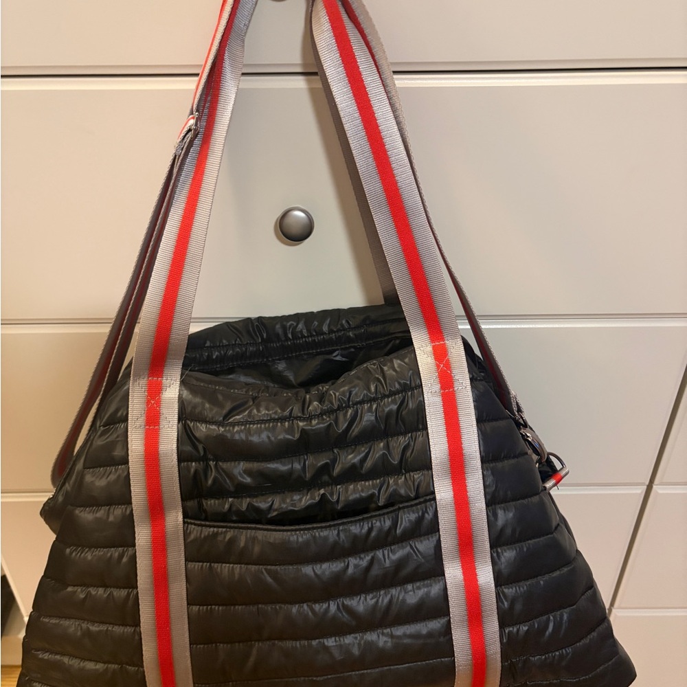 Think Rolyn black tote / crossbody tote